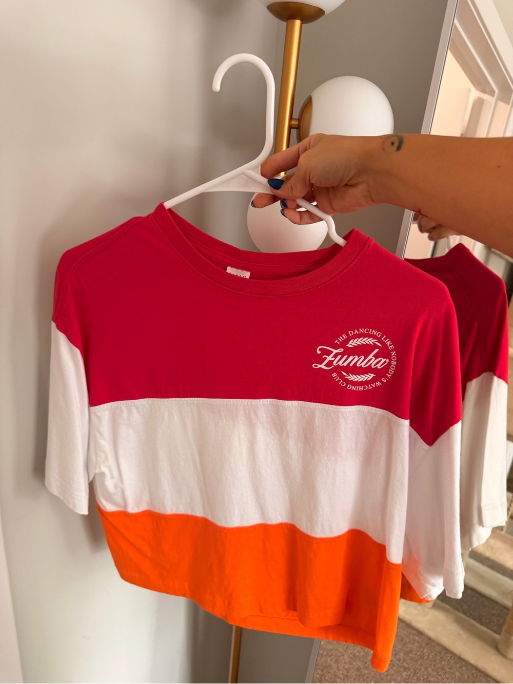 Oversized Zumba Boxy Top